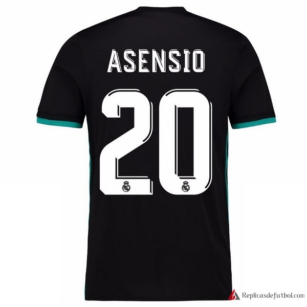 Camiseta Real Madrid Segunda equipación Asensio 2017-2018